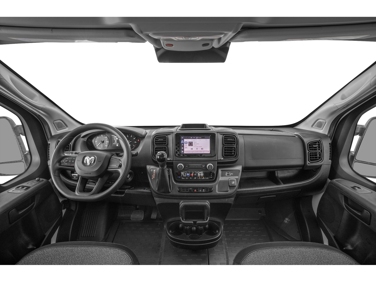 2025 RAM ProMaster 2500 Cargo Van Tradesman Low Roof 136' WB w/Pass Seat