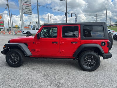 2025 Jeep Wrangler WRANGLER 4-DOOR SPORT S