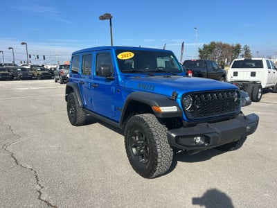 2024 Jeep Wrangler 4-Door Willys 4x4
