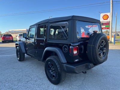 2026 Jeep Wrangler WRANGLER 4-DOOR SPORT