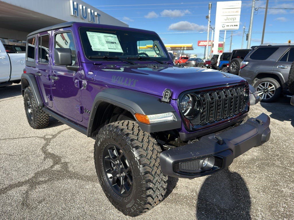 2026 Jeep Wrangler WRANGLER 4-DOOR WILLYS