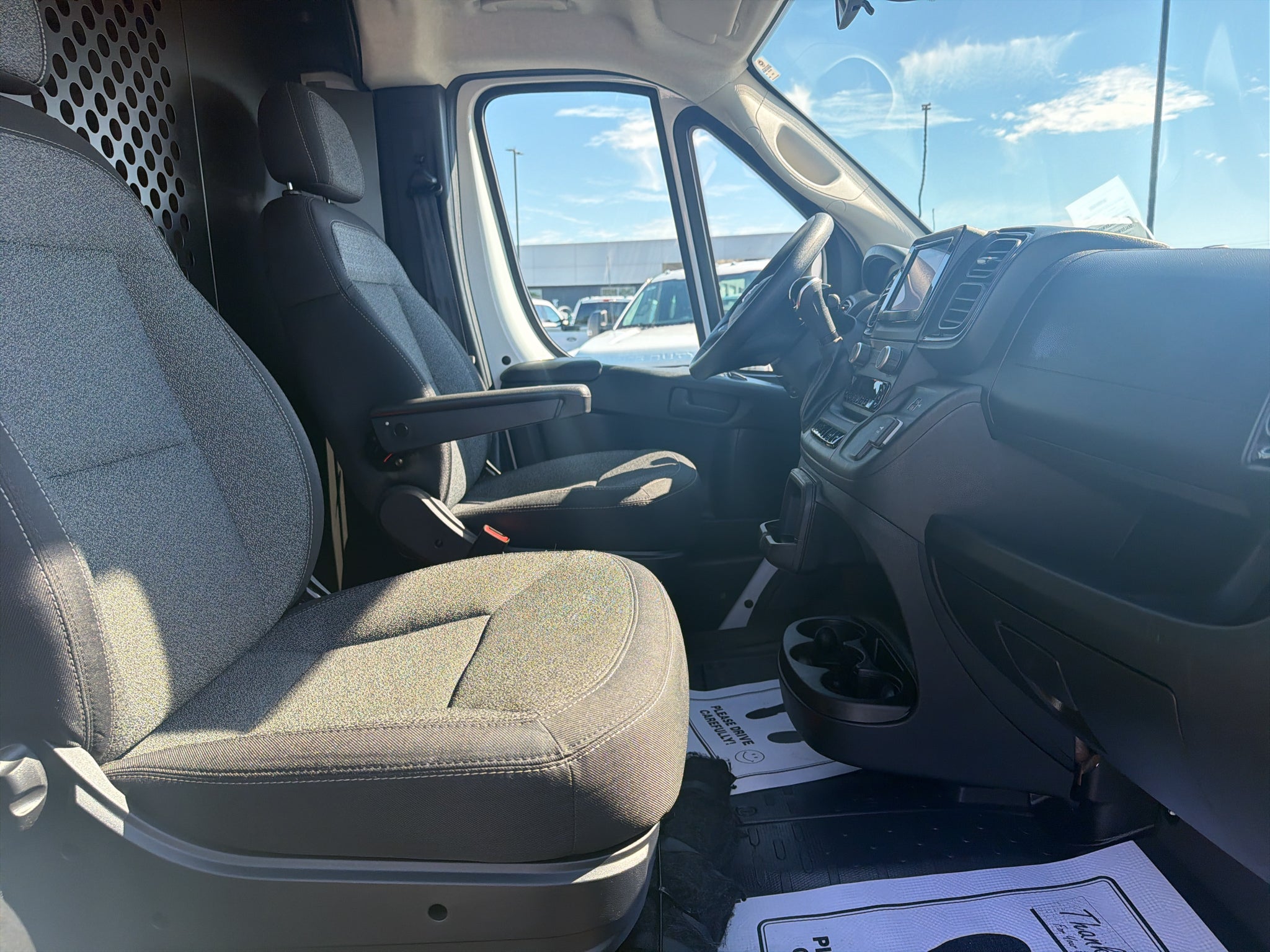 2025 RAM ProMaster 2500 Cargo Van Tradesman Low Roof 136' WB w/Pass Seat