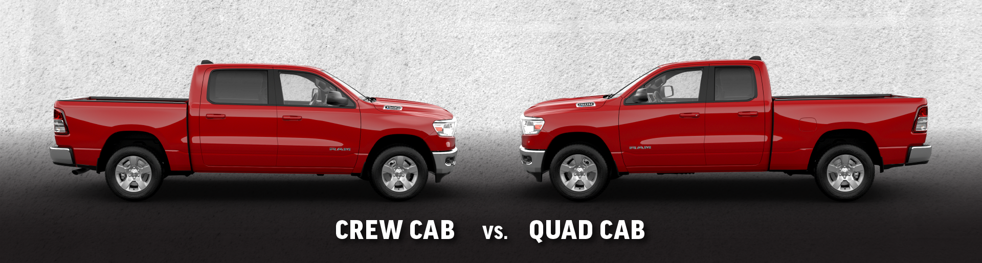 Ram 1500 Crew Cab vs. Quad Cab Comparison